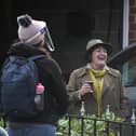Actress Brenda Blethyn playing DCI Vera Stanhope during filming for the ITV series Vera in Tynemouth. Picture by Owen Humphreys/PA