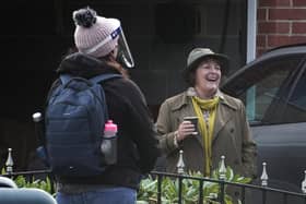 Actress Brenda Blethyn playing DCI Vera Stanhope during filming for the ITV series Vera in Tynemouth. Picture by Owen Humphreys/PA