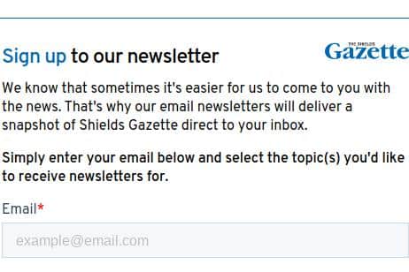 You can sign up for our email newsletters online today.