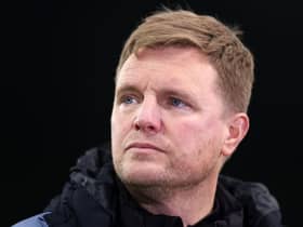 Newcastle United head coach Eddie Howe.
