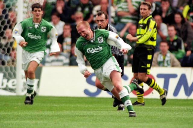 Henrik Larsson: Slack in possession on his first start at Celtic, he handed Chic Charnley the chance to lash in the winner at Easter Road for a 2-1 Hibs win. Sorry start for the Swede, but he did go on to atone for his mistake...