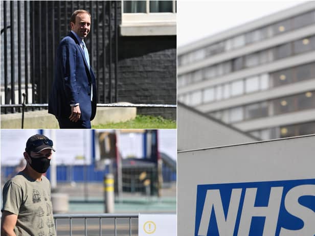 Former Health Secretary Matt Hancock, top left, has used his recently published diaries of the coronvirus pandemic to hit back at criticism of a "knee-jerk" lockdown imposed on the North East in September 2020. Pictures: Getty Images.