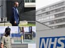Former Health Secretary Matt Hancock, top left, has used his recently published diaries of the coronvirus pandemic to hit back at criticism of a "knee-jerk" lockdown imposed on the North East in September 2020. Pictures: Getty Images.