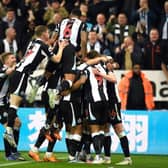 Newcastle United have had 17 different Premier League goalscorers this season (Photo by OLI SCARFF/AFP via Getty Images)