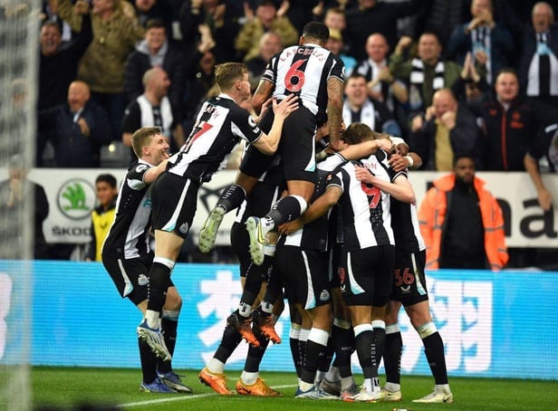 Newcastle United have had 17 different Premier League goalscorers this season (Photo by OLI SCARFF/AFP via Getty Images)