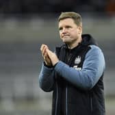 Newcastle United head coach Eddie Howe.