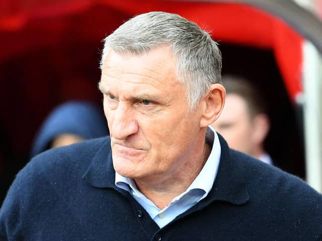 Sunderland boss Tony Mowbray