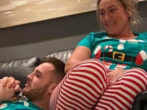 Tyler Robertson with mum Nicola