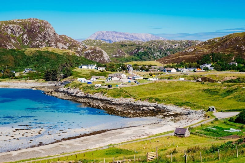 The picturesque village of Scourie sits on the northwest coast of Scotland. It runs a ferry to Hand Island, a wildlife reserve that is perfect for birdwatchers.