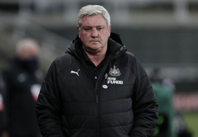 Newcastle United head coach Steve Bruce (Photo by Richard Sellers - Pool/Getty Images)