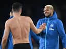 Joelinton at Elland Road.
