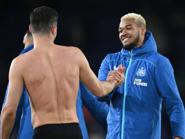 Joelinton at Elland Road.