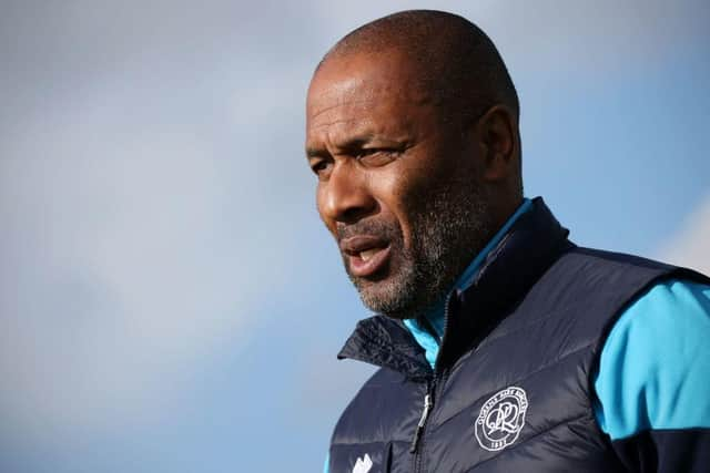 Ferdinand currently works for Queens Park Rangers as their Director of Football  (Photo by ADRIAN DENNIS/AFP via Getty Images)