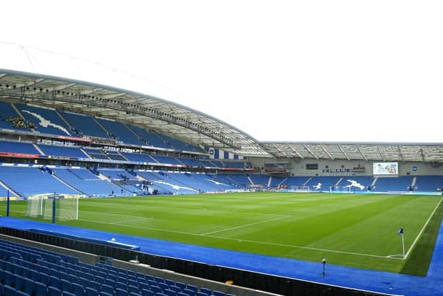Luton travelled to the Amex Stadium to face Brighton at the weekend - pic: Charlie Crowhurst/Getty Images