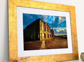 John is raising money for The Customs House with sales of his print.