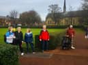 Hebburn Litter Pickers in action.