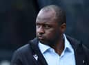 Crystal Palace head coach Patrick Vieira.