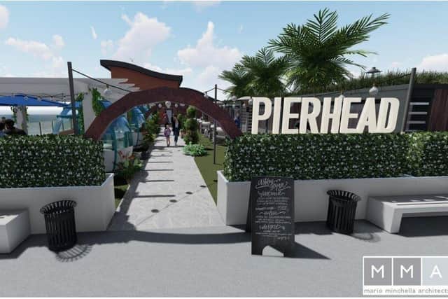 Caption: CGI impressions of how new bar and restaurant development in South Shields could look. Credit: Mario Minchella Architects