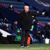 Former Newcastle United boss Steve Bruce has been made odds-on favourite to take over at West Brom (Photo by Michael Steele/Getty Images)