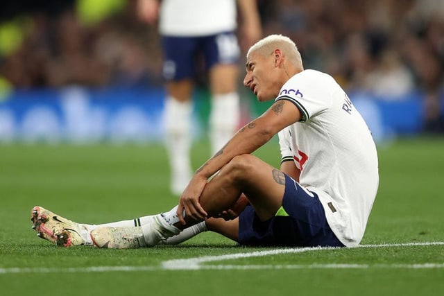 Richarlison hasn’t been ruled-out of the World Cup yet but the Brazilian is expected to miss most, if not all, of Tottenham’s games before the break.