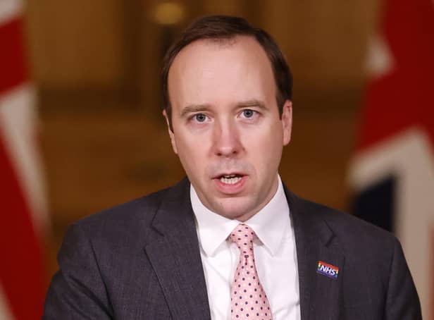 Health Secretary Matt Hancock said he was "very sorry" for breaching Covid guidance.