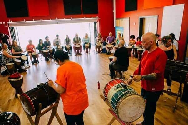 African drumming is just one of the activities available in Jarrow and Hebburn during half-term.