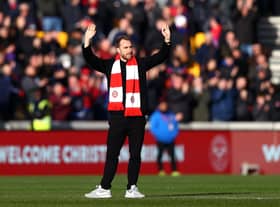 Brentford's new signing Christian Eriksen.