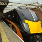 Grand Central services join the East Coast Mainline at York