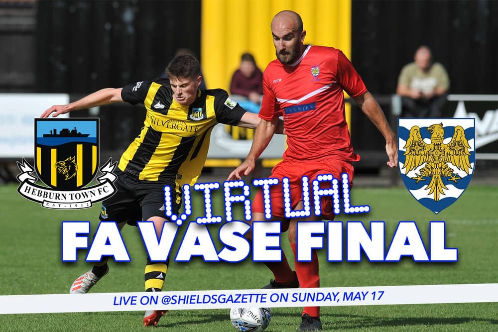 The Virtual Vase final takes place on Sunday lunchtime.
