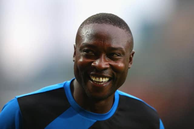 Newcastle United loan manager Shola Ameobi (Photo by Alex Livesey/Getty Images)