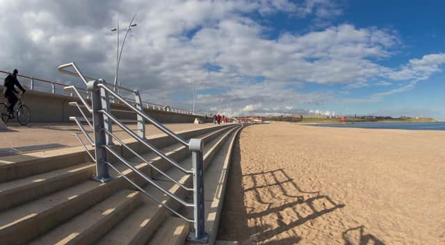 The seafront looking spick and span ahead of bank holiday weekend