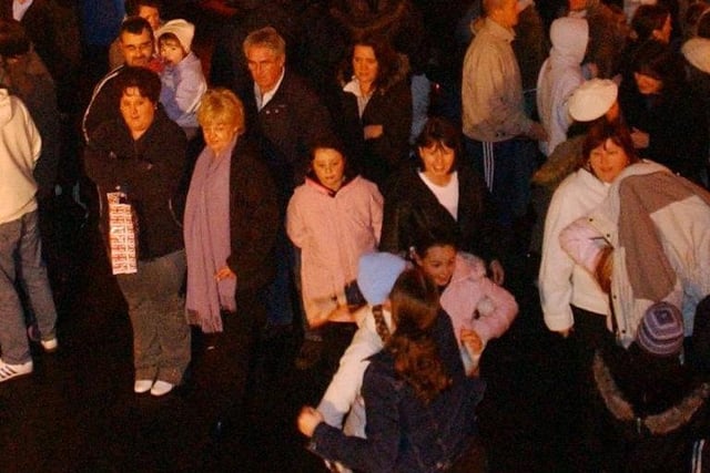 Were you pictured on Fireworks Night in 2004?