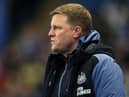 Newcastle United head coach Eddie Howe at Hillsborough.