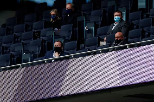 Newcastle United owner Mike Ashley.