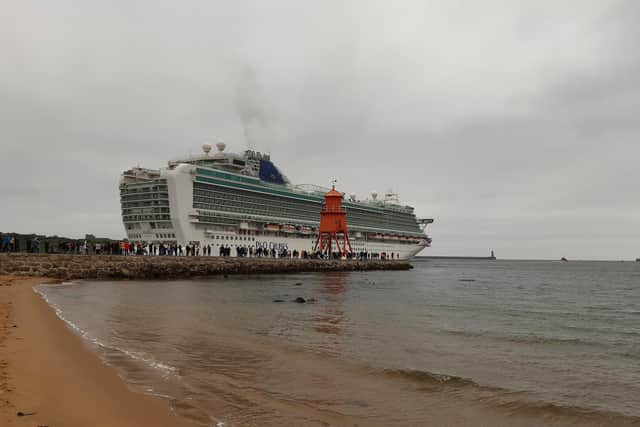 South Shields bids farewell to the Azura