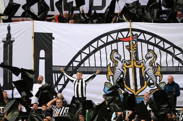 Newcastle United fans. (Photo by Stu Forster/Getty Images)
