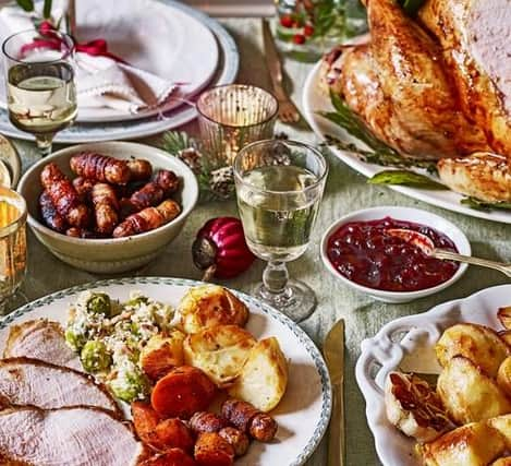 “A lot of people over-buy food at Christmas and end up with a table piled high with food.”