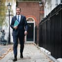 Chancellor of the Exchequer Jeremy Hunt leaving 11 Downing Street to deliver his autumn statement. Photo by Stefan Rousseau/PA Wire