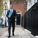 Chancellor of the Exchequer Jeremy Hunt leaving 11 Downing Street to deliver his autumn statement. Photo by Stefan Rousseau/PA Wire