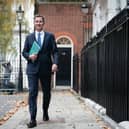 Chancellor of the Exchequer Jeremy Hunt leaving 11 Downing Street to deliver his autumn statement. Photo by Stefan Rousseau/PA Wire