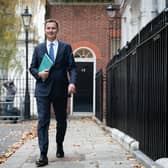Chancellor of the Exchequer Jeremy Hunt leaving 11 Downing Street to deliver his autumn statement. Photo by Stefan Rousseau/PA Wire