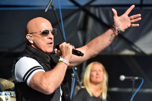 Right Said Fred performing in Sunderland. What was their only number one single?