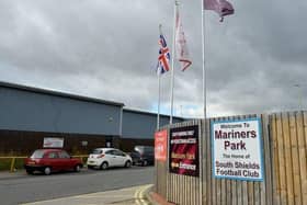 South Shields' home ground, Mariners Park.