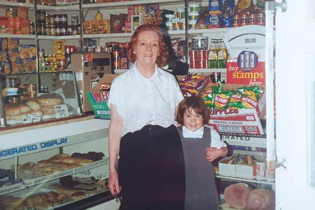 Kaitlyn has found memories of helping Gladys in the shop when she was growing up.