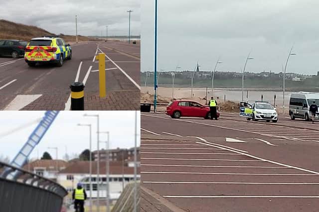 Police patrols across coastal areas in South Tyneside.