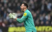 Martin Dubravka has played just twice for Newcastle United this season (photo: Getty) 
