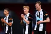 Matty Longstaff and brother Sean last summer.