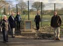 Left to Right: Cllr Sheila Stephenson; Cllr Allan West (South Tyneside Council); Kevin Calvert (Friends of the Readhead Park); Paul Brenen; Cllr Glenn Thompson