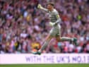 LONDON, ENGLAND - MAY 21: Anthony Patterson of Sunderland celebrates the 2nd goal during the Sky Bet League One Play-Off Final match between Sunderland and Wycombe Wanderers at Wembley Stadium on May 21, 2022 in London, England. (Photo by Justin Setterfield/Getty Images)