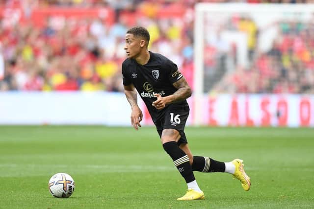 Marcus Tavernier of AFC Bournemouth during the Premier League match between Nottingham Forest and AFC Bournemouth at City Ground on September 03, 2022 in Nottingham, England. (Photo by Tony Marshall/Getty Images)